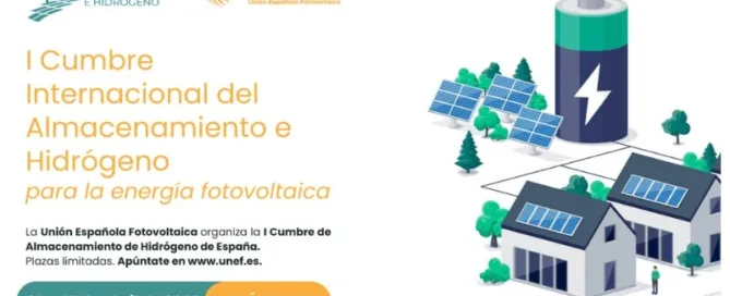 Unef - I Cumbre Internacional de Almacenamiento e Hidrógeno para la Energía Fotovoltaica 2023