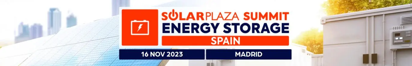 Solarplaza summit Energy storage Spain